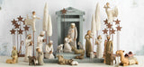 THE TREE WISEMEN FIGURE SCULPTURE HAND PAINTING WILLOW TREE BY SUSAN LORDI