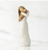 ADORABLE YOU GOLDEN DOG FIGURE SCULPTURE HAND PAINTING WILLOW TREE BY SUSAN LORDI