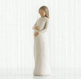 CHERISH FIGURE SCULPTURE HAND PAINTING WILLOW TREE BY SUSAN LORDI