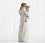 TENDERNESS FIGURE SCULPTURE HAND PAINTING WILLOW TREE BY SUSAN LORDI