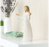 EVERYDAY BLESSINGS SIGNATURE COLLECTION FIGURE SCULPTURE HAND PAINTING WILLOW TREE BY SUSAN LORDI