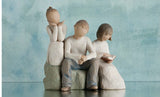 WISDOM FIGURE SCULPTURE HAND PAINTING WILLOW TREE BY SUSAN LORDI
