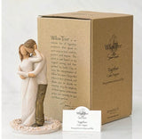 TOGETHER CAKE TOPPER FIGURE SCULPTURE HAND PAINTING WILLOW TREE BY SUSAN LORDI