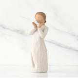 LOST OF LOVE FIGURE SCULPTURE HAND PAINTING WILLOW TREE BY SUSAN LORDI