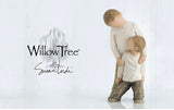 BROTHERS FIGURE SCULPTURE HAND PAINTING WILLOW TREE BY SUSAN LORDI