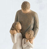 MY GIRLS FIGURE SCULPTURE HAND PAINTING WILLOW TREE BY SUSAN LORDI