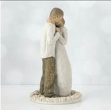 PROMISE CAKE TOPPER FIGURE SCULPTURE HAND PAINTING WILLOW TREE BY SUSAN LORDI