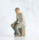 MY GUY SCULPTURE FIGURE HAND PAINTING WILLOW TREE BY SUSAN LORDI