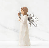 JUST FOR YOU ANGEL FIGURE SCULPTURE HAND PAINTING WILLOW TREE BY SUSAN LORDI