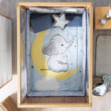 ELEPHANT BABY BOYS CRIB BEDDING NURSERY SET 3 PCS 100% COTTON FOR BABY SHOWER GIFT
