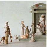 NATIVITY SET 6 PCS FIGURE SCULPTURE HAND PAINTING WILLOW TREE BY SUSAN LORDI