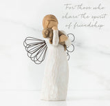 ANGEL OF FRIENDSHIP FIGURE SCULPTURE HAND PAINTING WILLOW TREE BY SUSAN LORDI