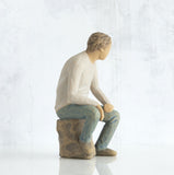 MY GUY SCULPTURE FIGURE HAND PAINTING WILLOW TREE BY SUSAN LORDI