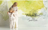 LOVING MY MOTHER FIGURE SCULPTURE HAND PAINTING WILLOW TREE BY SUSAN LORDI