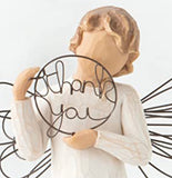 JUST FOR YOU ANGEL FIGURE SCULPTURE HAND PAINTING WILLOW TREE BY SUSAN LORDI