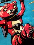 FORTNITE PINK PANDA EPIC GAME ORIGINAL LICENSED BEACH TOWEL SUPER SOFT (27”x54”)
