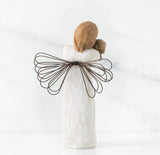 ANGEL OF FRIENDSHIP FIGURE SCULPTURE HAND PAINTING WILLOW TREE BY SUSAN LORDI