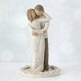 TOGETHER CAKE TOPPER FIGURE SCULPTURE HAND PAINTING WILLOW TREE BY SUSAN LORDI