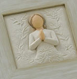 A TREE A PRAYER MEMORY BOX FIGURE SCULPTURE HAND PAINTING WILLOW TREE BY SUSAN LORDI