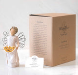 SUNSHINE ANGEL FIGURE SCULPTURE HAND PAINTING WILLOW TREE BY SUSAN LORDI