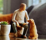 MY GUY SCULPTURE FIGURE HAND PAINTING WILLOW TREE BY SUSAN LORDI