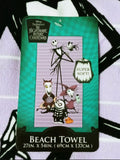 THE NIGHTMARE BEFORE CHRISTMAS DISNEY ORIGINAL LICENSED BEACH TOWEL SUPER SOFT (27”x54”)