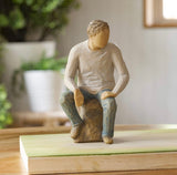 MY GUY SCULPTURE FIGURE HAND PAINTING WILLOW TREE BY SUSAN LORDI