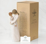 TENDERNESS FIGURE SCULPTURE HAND PAINTING WILLOW TREE BY SUSAN LORDI