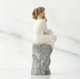 ALWAYS FIGURE SCULPTURE HAND PAINTING WILLOW TREE BY SUSAN LORDI