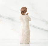 LOST OF LOVE FIGURE SCULPTURE HAND PAINTING WILLOW TREE BY SUSAN LORDI