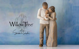 WE ARE THREE FIGURE SCULPTURE HAND PAINTING WILLOW TREE BY SUSAN LORDI