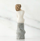ALWAYS FIGURE SCULPTURE HAND PAINTING WILLOW TREE BY SUSAN LORDI