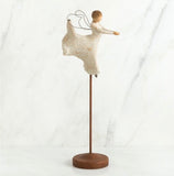 ANGEL DANCE OF LIFE FIGURE SCULPTURE HAND PAINTING WILLOW TREE BY SUSAN LORDI