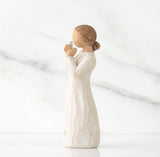 LOST OF LOVE FIGURE SCULPTURE HAND PAINTING WILLOW TREE BY SUSAN LORDI