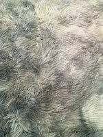 PARIS GRAY COLOR SHAGGY BLANKET WITH SHERPA SOFTY THICK AND WARM 3 PCS QUEEN SIZE