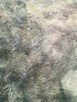 PARIS GRAY COLOR SHAGGY BLANKET WITH SHERPA SOFTY THICK AND WARM 3 PCS CALIFORNIA KING SIZE