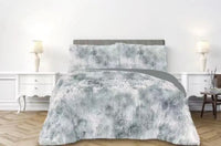 PARIS GRAY COLOR SHAGGY BLANKET WITH SHERPA SOFTY THICK AMD WARM 3 PCS KING SIZE