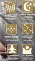 MADISON MAUVE COLOR WEIGHTED BLANKET PROVIDES AUTISM ANXIETY STRESS TWIN SIZE 15 LBS