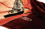 VIRGIN MARY LADY OF GUADALUPE BURGUNDY COLOR SOLARON KOREAN MINT PLUSH BLANKET VERY THICK SOFTY AND WARM KING SIZE
