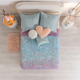 COLORS POINTS LIGHT BLANKET SOFTY AND WARM THROW SIZE MADE IN MEXICO