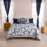 LISBOA CIRCLES SPECIAL FABRIC ULTRA SLIM REVERSIBLE COMFORTER 1 PCS KING SIZE MADE IN MEXICO