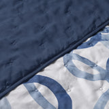 LISBOA CIRCLES SPECIAL FABRIC ULTRA SLIM REVERSIBLE COMFORTER 1 PCS KING SIZE MADE IN MEXICO