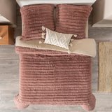 PALENA SHAGGY BLANKET WITH SHERPA SOFTY THICK AND WARM CALIFORNIA KING SIZE