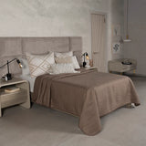 AFRICA COFFEE COLOR SPECIAL FABRIC ULTRA SLIM REVERSIBLE COMFORTER 1 PCS KING SIZE MADE IN MEXICO