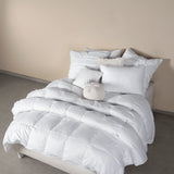 DUVET FEATHERS FILLING WHITE COLOR SOFT TEXTURE THICK COMFORTER 1 PCS CALIFORNIA KING SIZE MADE IN MEXICO