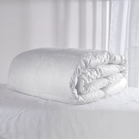 DUVET FEATHERS FILLING WHITE COLOR SOFT TEXTURE THICK COMFORTER 1 PCS CALIFORNIA KING SIZE MADE IN MEXICO