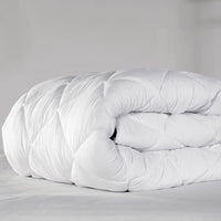 DUVET DIAMOND FILLING WHITE COLOR SOFT TEXTURE THICK COMFORTER 1 PC CALIFORNIA KING SIZE MADE IN MEXICO