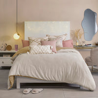 ARABIA TAUPE AND BEIGE COLOR DUVET COVER COMFORTER 1 PC CALIFORNIA KING SIZE MADE IN MEXICO