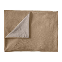 ARABIA TAUPE AND BEIGE COLOR DUVET COVER COMFORTER 1 PC CALIFORNIA KING SIZE MADE IN MEXICO