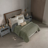 ARIA GREEN COLOR EMBOSSED BLANKET WITH SHERPA SOFTY THICK AND WARM QUEEN SIZE MADE IN MEXICO